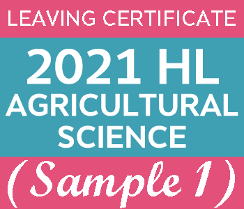 2021 Exam Paper Solution | Leaving Certificate | Higher Level | Agricultural Science (Sample 1) course image