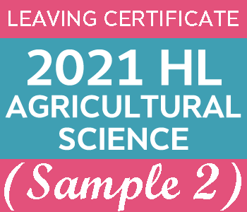 2021 Exam Paper Solution | Leaving Certificate | Higher Level | Agricultural Science (Sample 2) course image