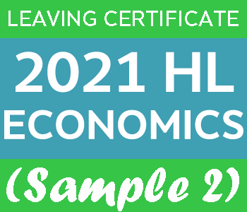 2021 Exam Paper Solution | Leaving Certificate | Higher Level | Economics (Sample 2) course image