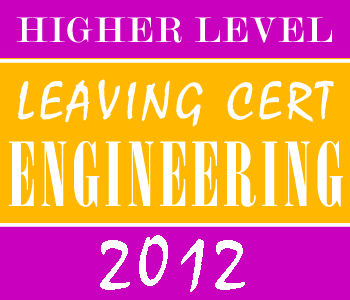 2012 Exam Paper Solution | Leaving Certificate | Higher Level | Engineering course image