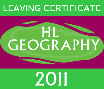 Leaving Certificate Geography | Higher Level | 2011 Exam paper course image