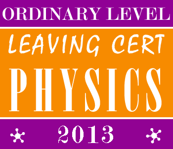 2013 Exam Paper Solution | Leaving Certificate | Ordinary Level | Physics course image